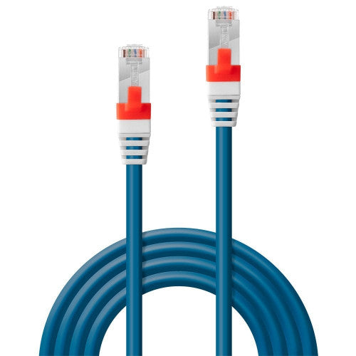 Lindy 3m Cat6A S/FTP LSZH Gigabit Network Cable Blue