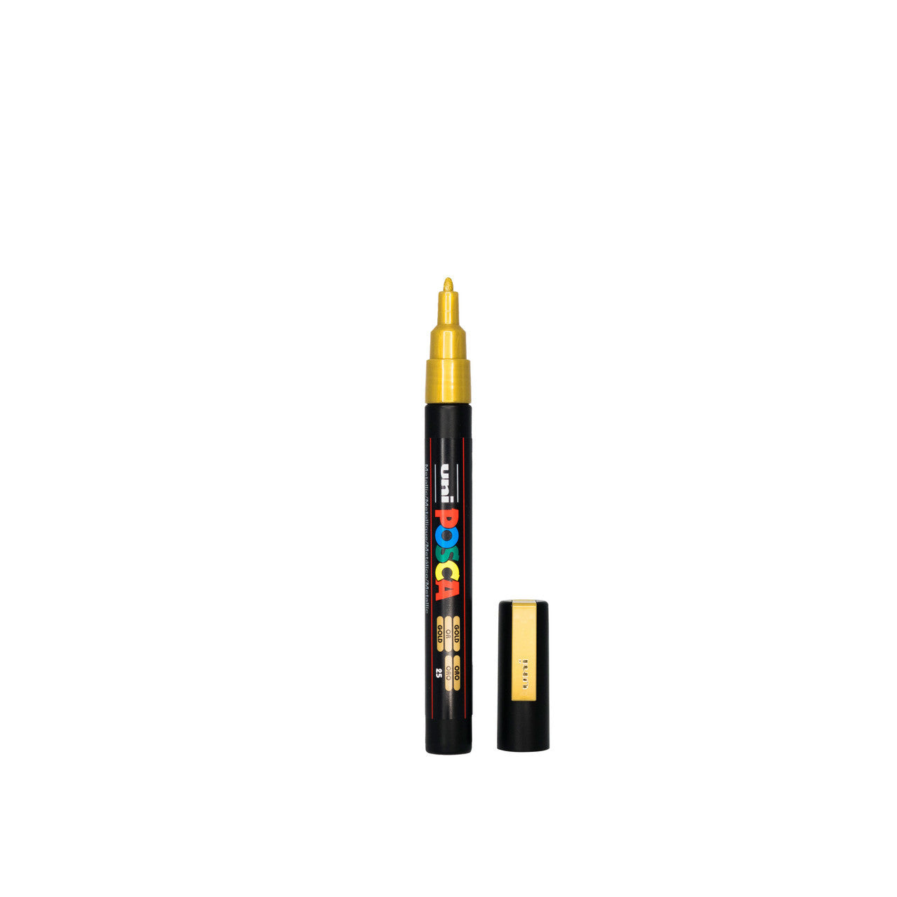 POSCA PC-3M Paint Marker Fine Bullet Tip Gold – water-based paint marker pen