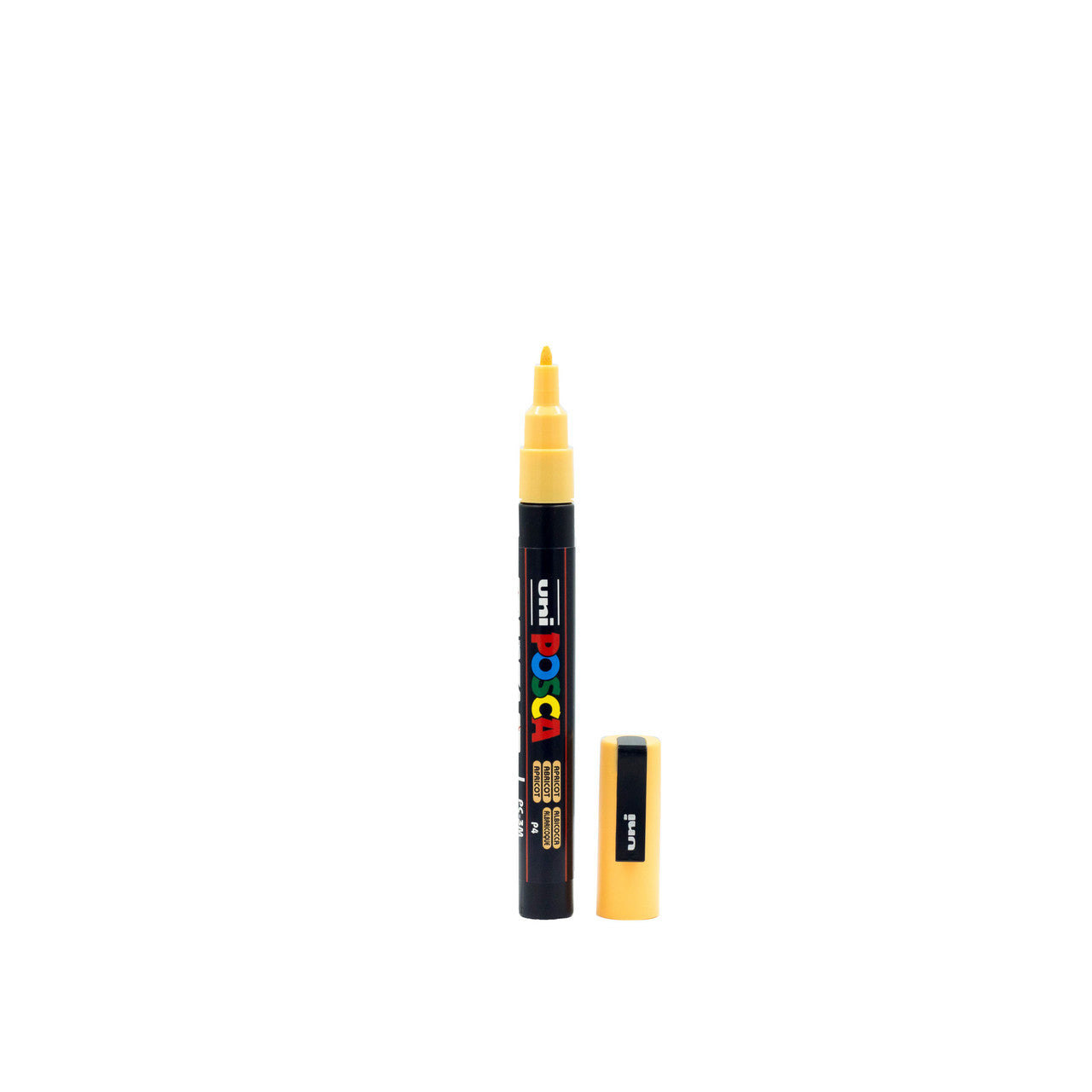POSCA PC-3M Paint Marker Fine Bullet Tip Apricot – water-based paint marker pen