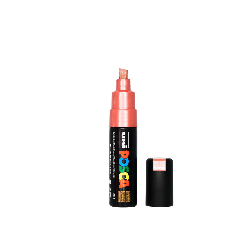 POSCA PC-8K Paint Marker Broad Chisel Tip Metallic Red – water-based paint marker pen