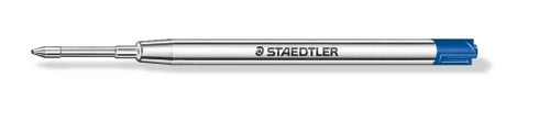Staedtler Jumbo Ballpoint Pen Refills Medium 0.45mm Blue Pack 5 458 M-3