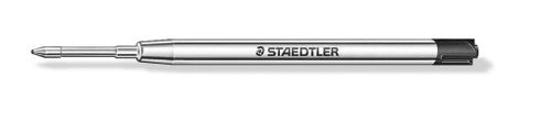 Staedtler Jumbo Ballpoint Pen Refills Medium 0.45mm Black Pack 5 458 M-9