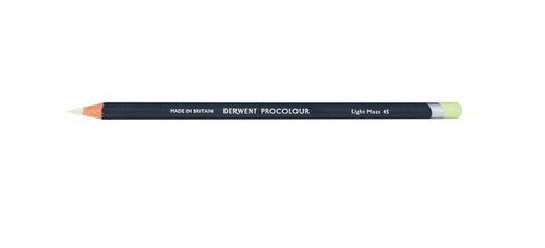 Derwent Procolour Pencil Light Moss Box of 6