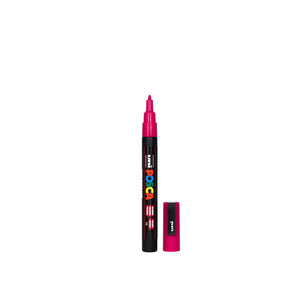 POSCA PC-3M Paint Marker Fine Bullet Tip Fuchsia – water-based paint marker pen