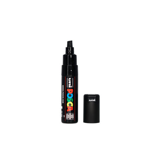 POSCA PC-8K Paint Marker Broad Chisel Tip Black – per-colour water-based paint marker pen