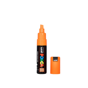 POSCA PC-8K Paint Marker Broad Chisel Tip Orange – water-based paint marker pen