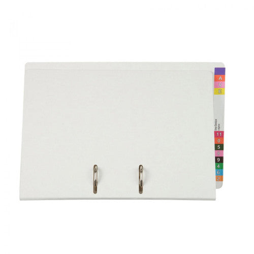 Avery Lateral File D-Ring Lever Arch Foolscap White Box 5