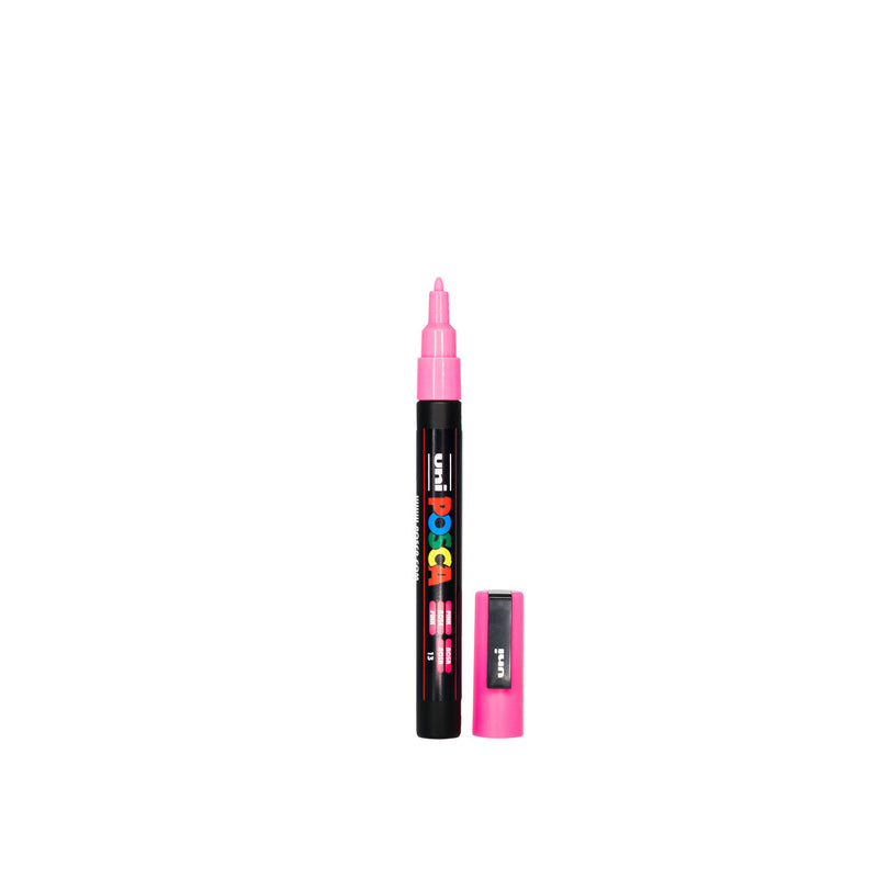 POSCA PC-3M Paint Marker Fine Bullet Tip Pink – water-based paint marker pen