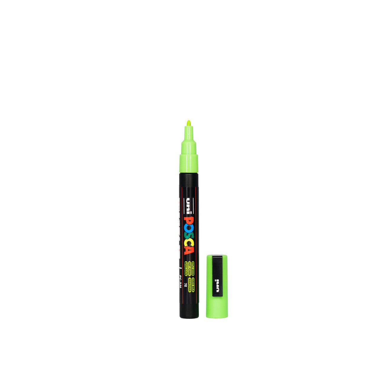 POSCA PC-3M Paint Marker Fine Bullet Tip Apple Green – water-based paint marker pen