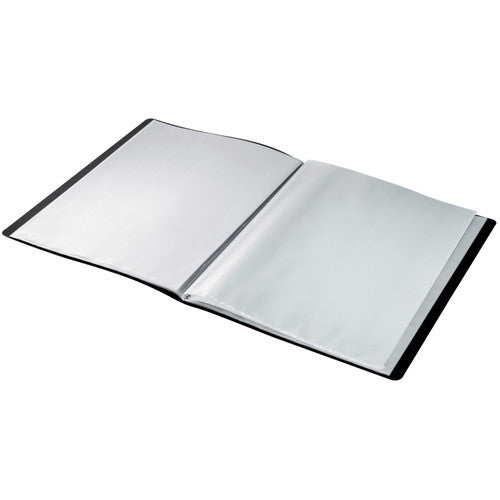 Leitz Recycle Non-Refillable Display Book 20 Pocket PP A4 Black Pack of 10
