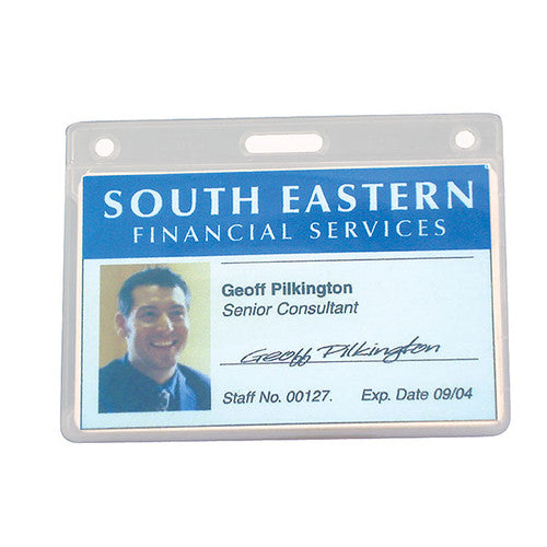 Kevron ID1013 ID Card Holder Clear Bag of 25