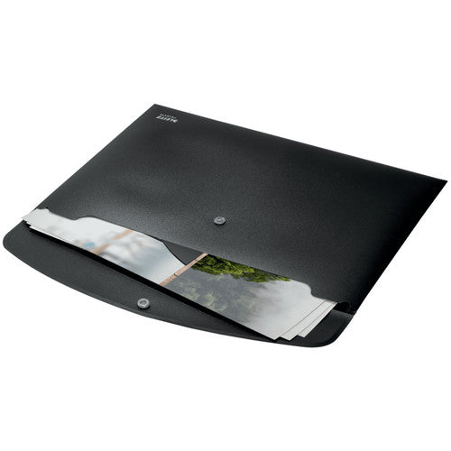 Leitz Recycle Doculope Document Wallet PP A4 Black Pack of 10