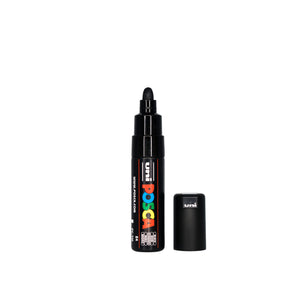POSCA PC-7M Black broad bullet tip paint marker