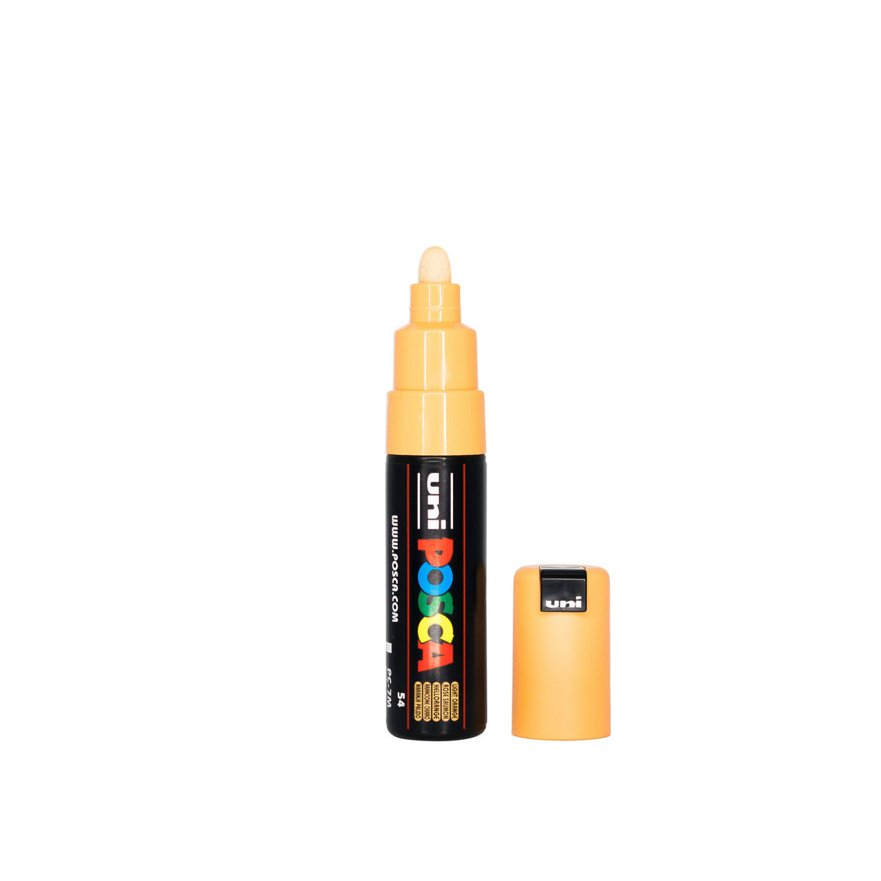 POSCA PC-7M Light Orange broad bullet tip paint marker