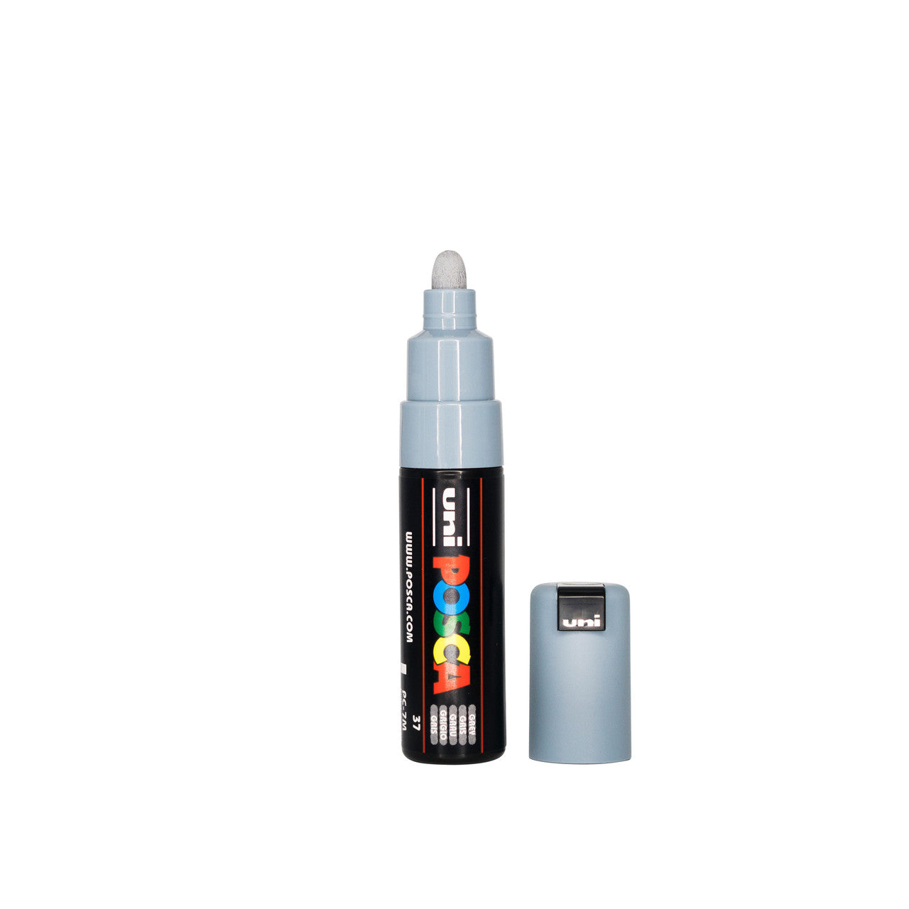 POSCA PC-7M Grey broad bullet tip paint marker