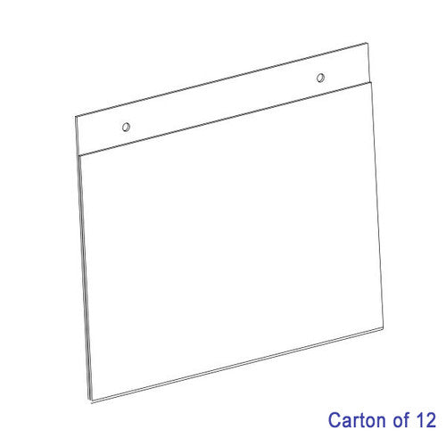 Blueprint Bulk A4 Landscape Wall Mount Sign Holders Carton of 12