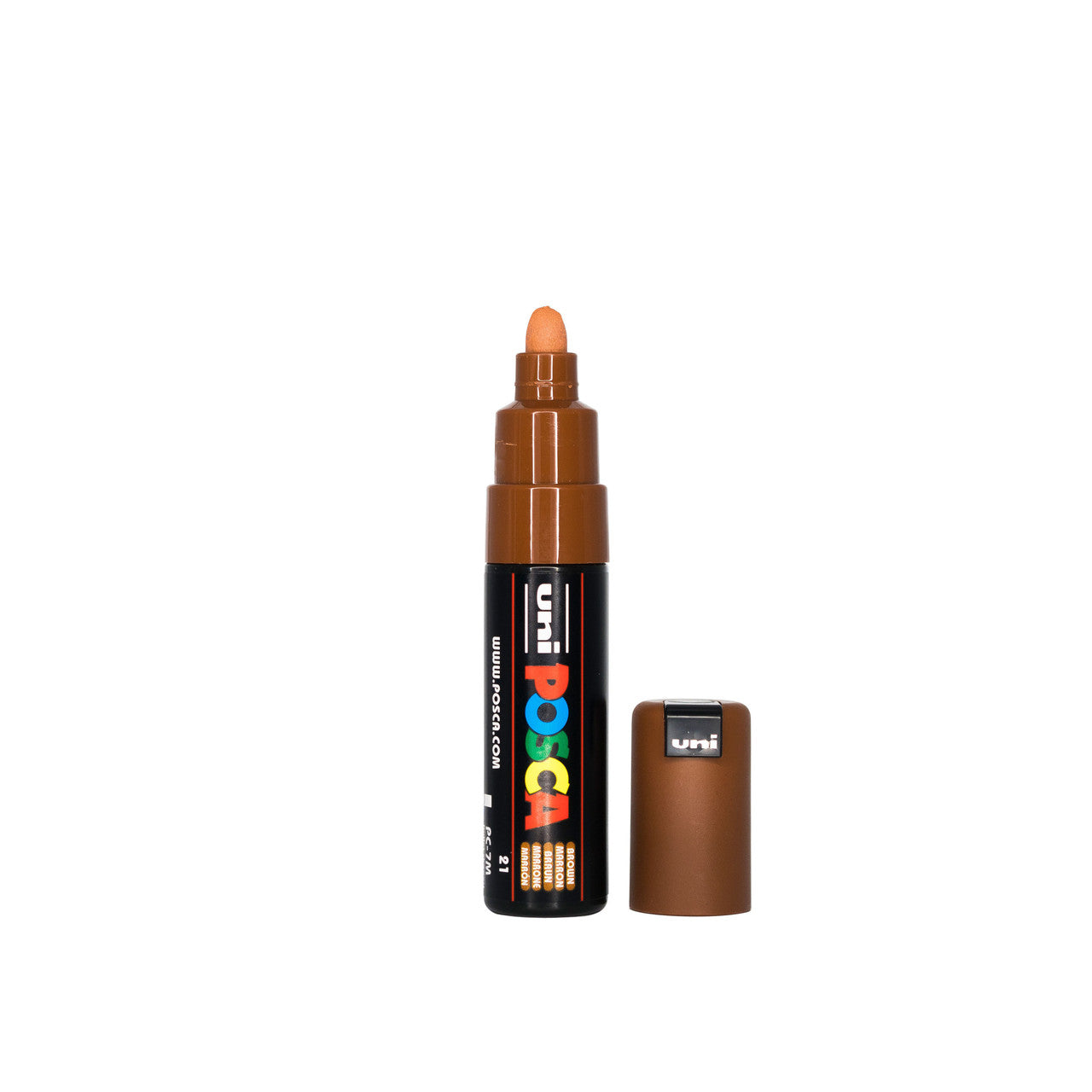 POSCA PC-7M Paint Marker Broad Bullet Tip Brown