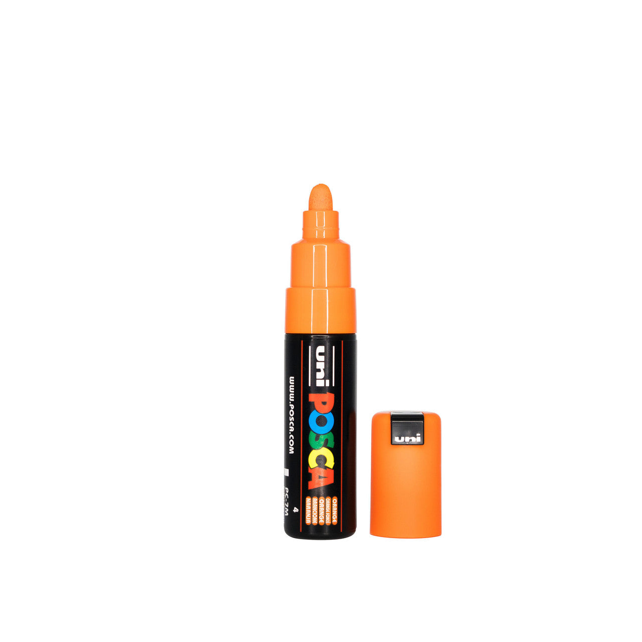 POSCA PC-7M Paint Marker Broad Bullet Tip Orange-1