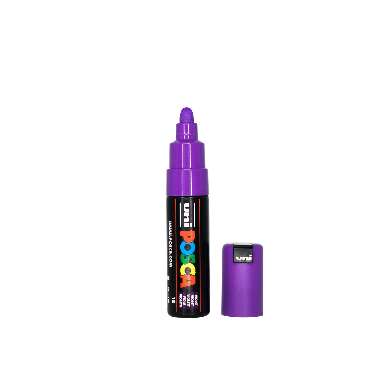 POSCA PC-7M Paint Marker Broad Bullet Tip Violet