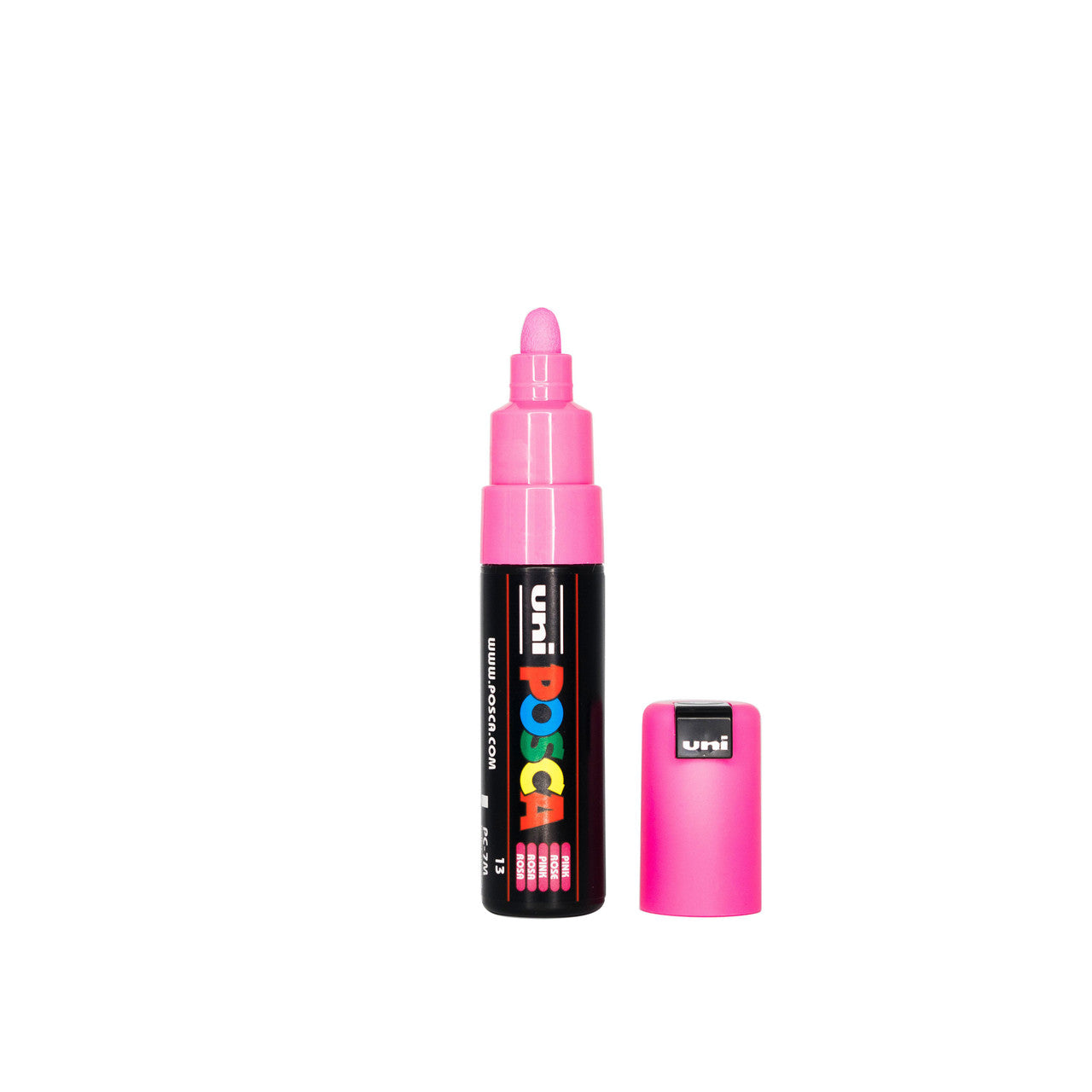 POSCA PC-7M Paint Marker Broad Bullet Tip Pink