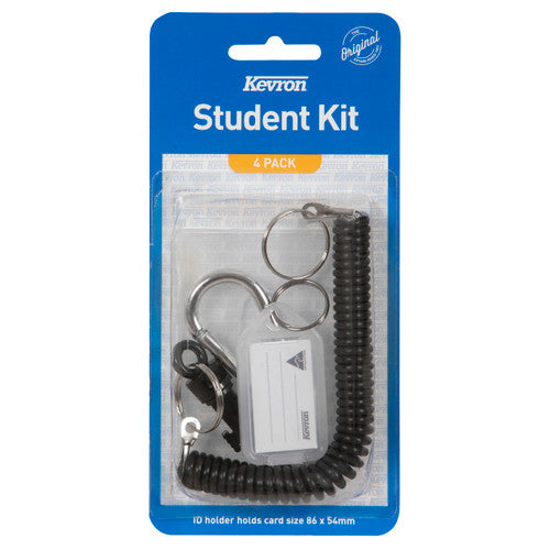 Kevron Student Kit Black 4 Pieces Carton of 10