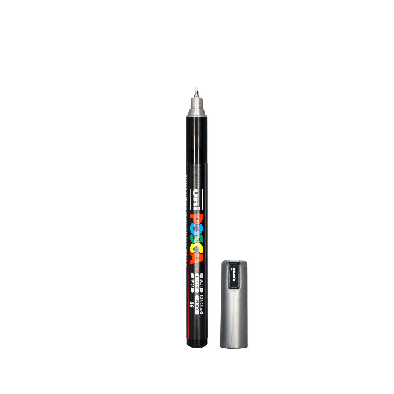 POSCA PC-1MR Paint Marker Ultra Fine Tip Silver – water-based paint marker pen
