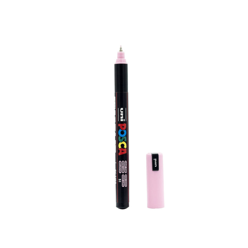 POSCA PC-1MR Paint Marker Ultra Fine Tip Light Pink – water-based paint marker pen