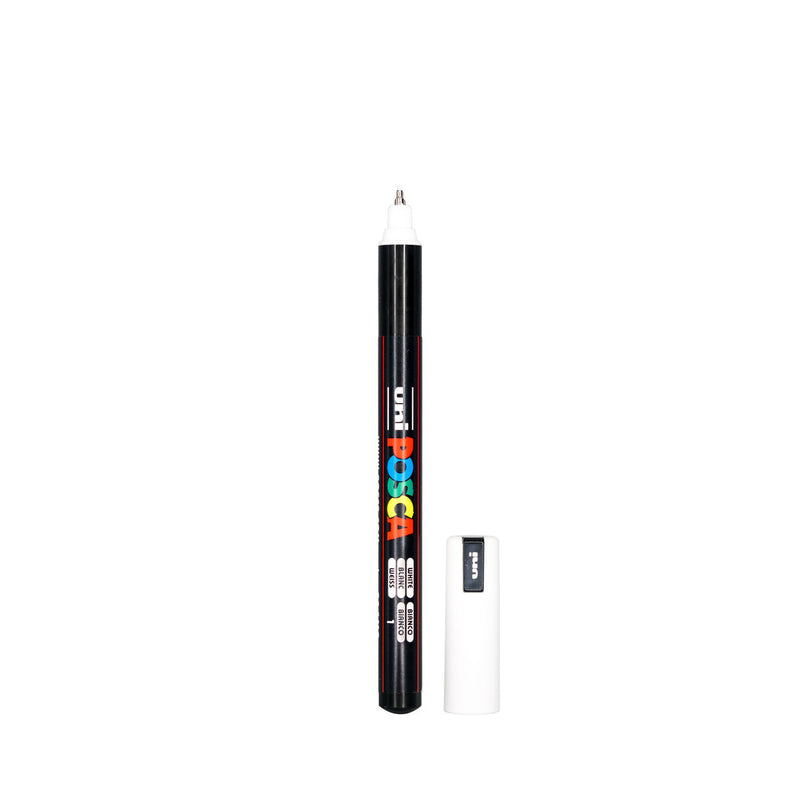 POSCA PC-1MR Paint Marker Ultra Fine Tip White – water-based paint marker pen