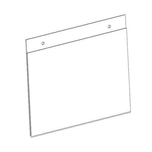 Deflecto Wall Mount Sign Holder A3 Landscape