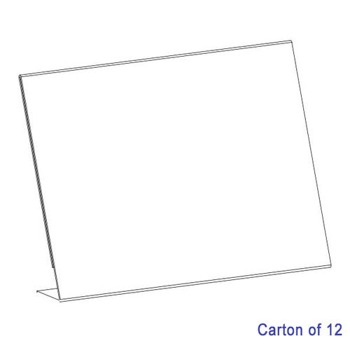 Blueprint Bulk A4 Landscape Slanted Sign Holders Carton of 12