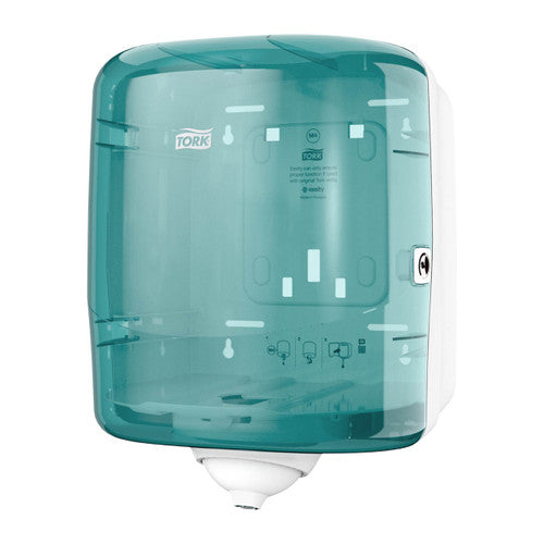 Tork Reflex Single Sheet Centrefeed Dispenser M4 System Turquoise