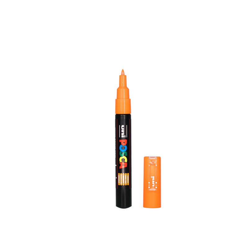 POSCA PC-1M Paint Marker Extra Fine Tip Orange – water-based paint marker pen