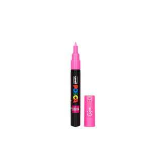 POSCA PC-1M Paint Marker Extra Fine Tip Pink – water-based paint marker pen
