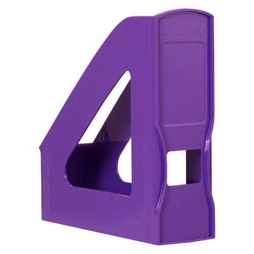 Esselte 47400 Nouveau Magazine File Purple