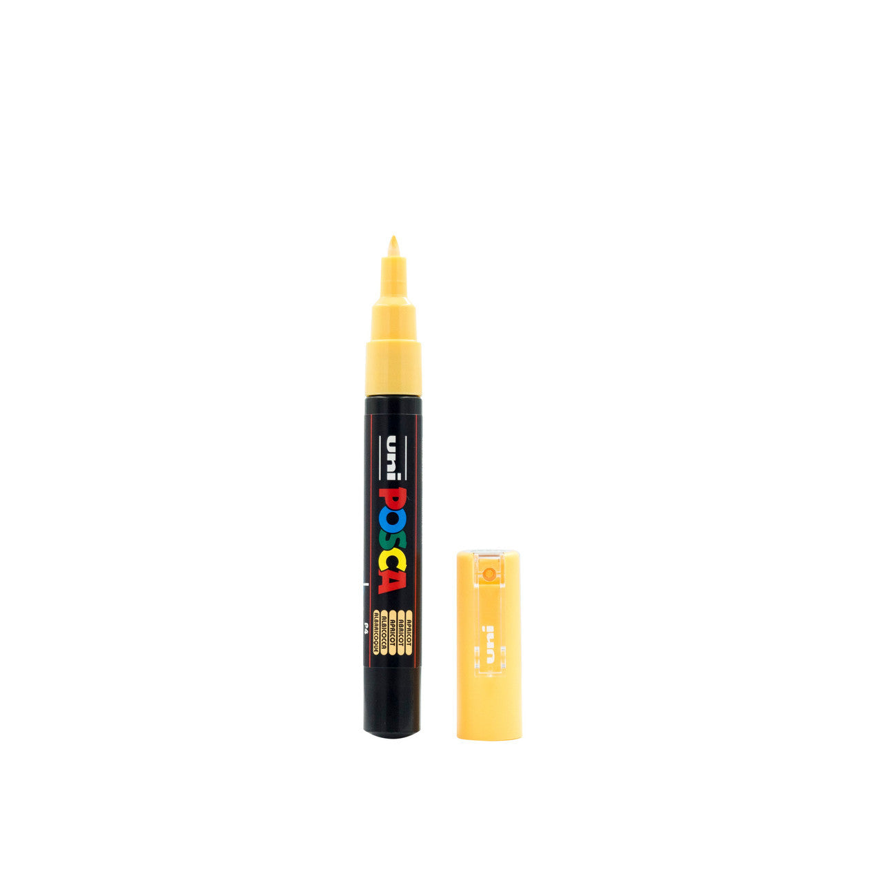 POSCA PC-1M Paint Marker Extra Fine Tip Apricot – water-based paint marker pen