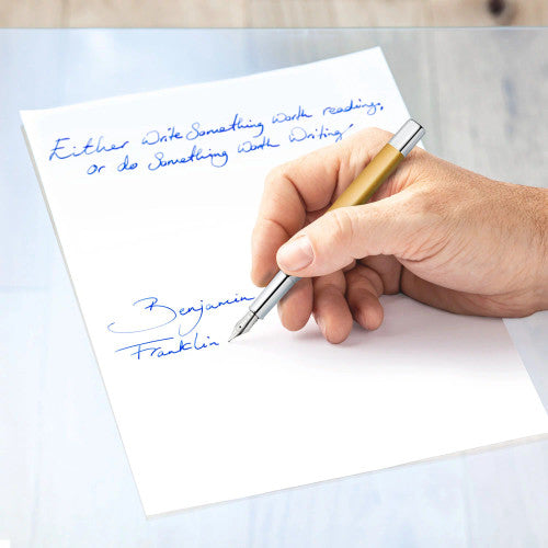 Staedtler 474 M11-3 Triplus Premium Fountain Pen Medium Gold