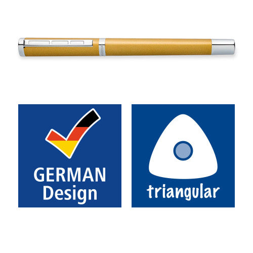 Staedtler 474 M11-3 Triplus Premium Fountain Pen Medium Gold