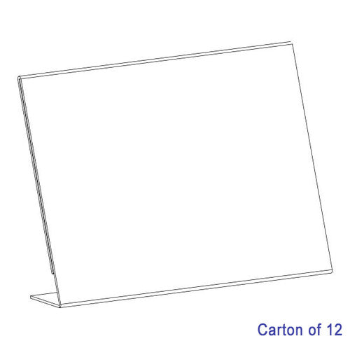Blueprint Bulk A5 Landscape Slanted Sign Holders Carton of 12