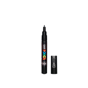 POSCA PC-1M Paint Marker Extra Fine Tip Black – water-based paint marker pen