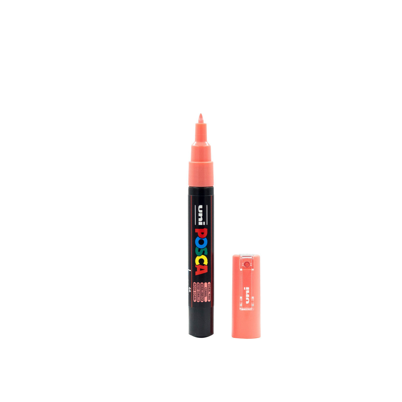 POSCA PC-1M Paint Marker Extra Fine Tip Coral Pink – water-based paint marker pen