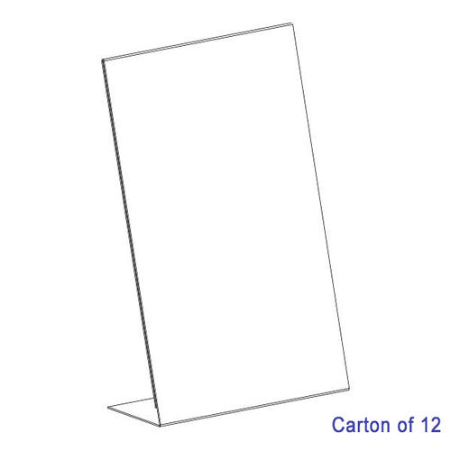 Blueprint Bulk A3 Portrait Slanted Sign Holders Carton of 12