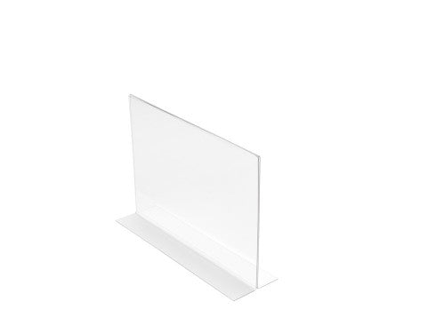 Deflecto Double Sided T-Shape Sign Holder A4 Landscape