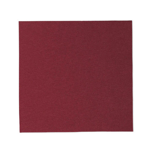 Tork Edge Emboss Bordeaux Red Lunch Napkin 2 Ply Quarterfold Carton of 10