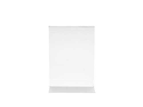 Deflecto Double Sided T-Shape Sign Holder A4 Portrait