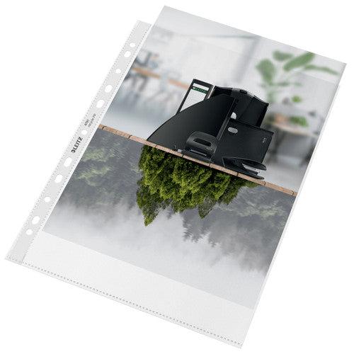 Leitz Recycle Sheet Protectors A4 Box 100 Carton of 5