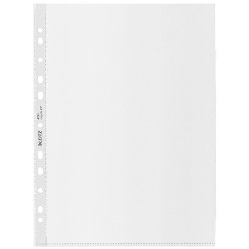 Leitz Recycle Sheet Protectors A4 Box 100 Carton of 5