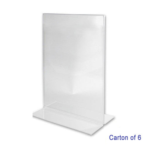Blueprint Bulk A3 Portrait Double Sided Sign Holders Carton of 6