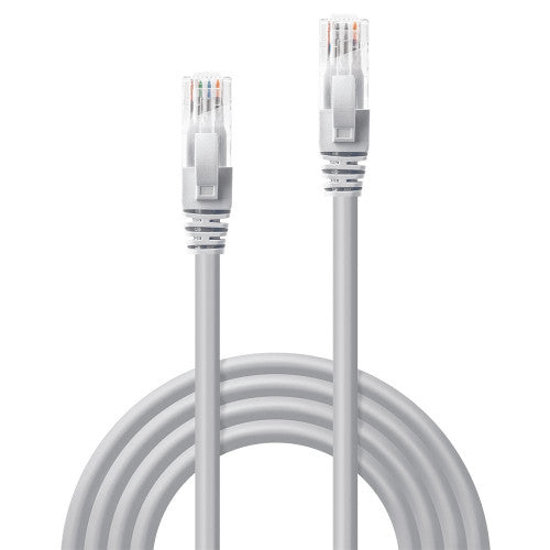Lindy 3m Cat6 U/UTP Gigabit Network Cable Grey