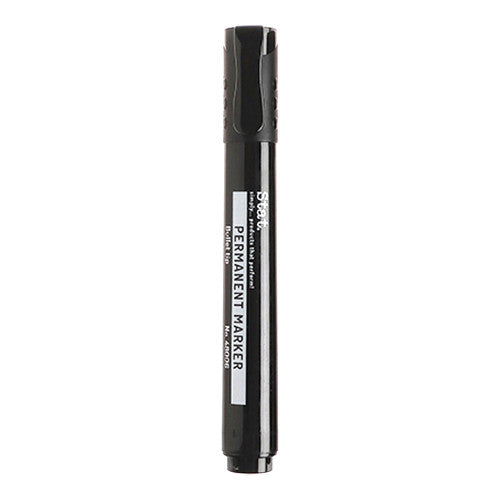 Permanent Marker 2.0mm Bullet Nib Black