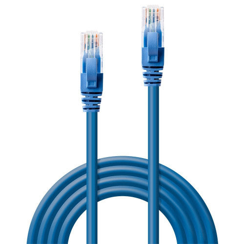 Lindy 3m Cat6 U/UTP Gigabit Network Cable Blue
